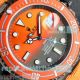 Swiss Replica DiW Rolex Submariner Persimmon Orange Watch With 3135 Movement (3)_th.jpg